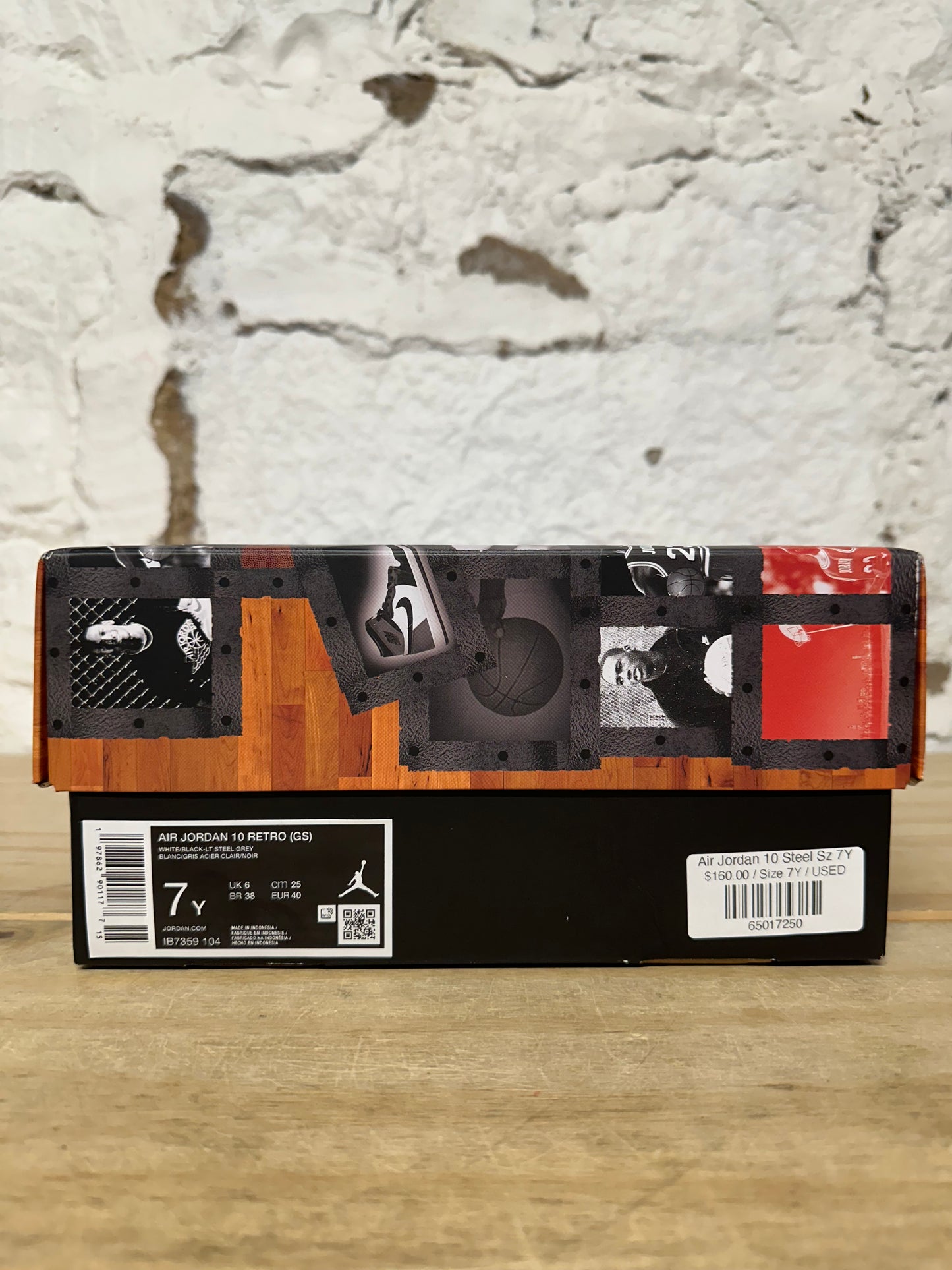Air Jordan 10 Steel Sz 7Y