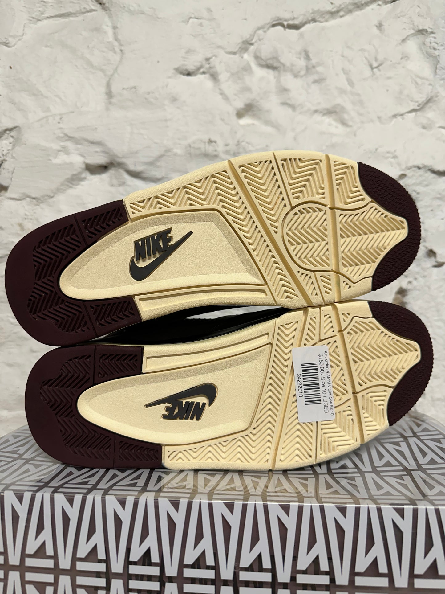 Air Jordan 4 A Ma Maniere Violet Ore Sz 10