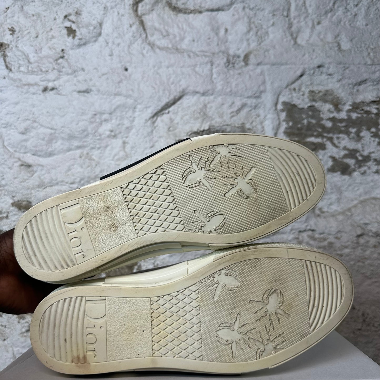 Dior B23 High Multicolor Oblique Cream Sneaker Sz 10 (43) No Box