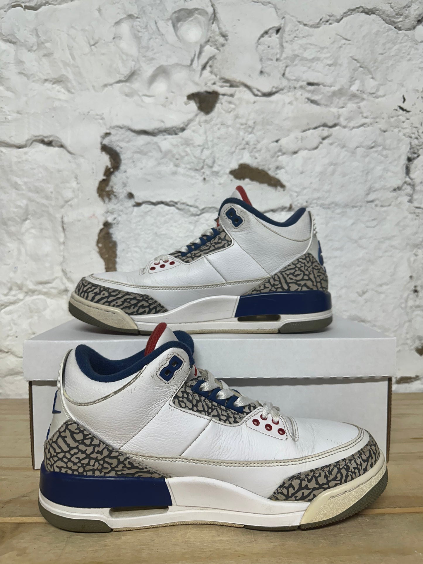 Air Jordan 3 True Blue Sz 8