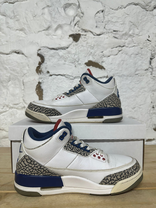 Air Jordan 3 True Blue Sz 8