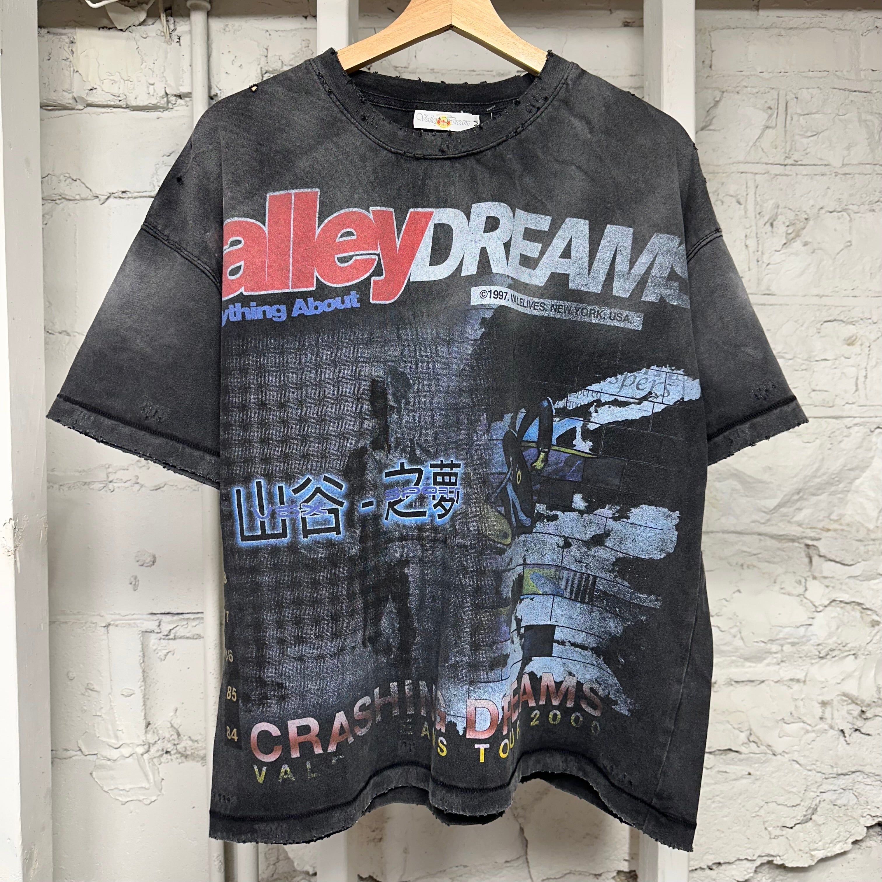 Vale Dreamchaser Black T-Shirt Sz M