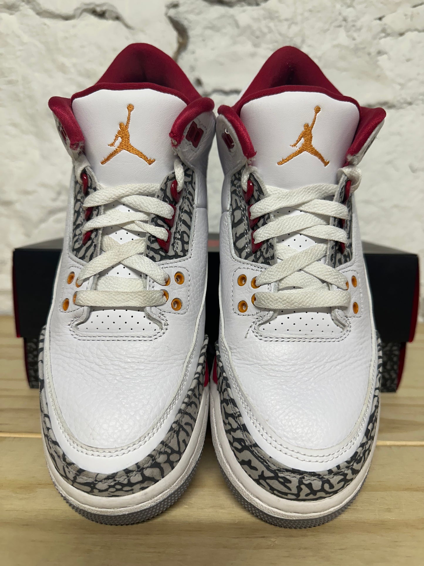 Air Jordan 3 Cardinal Sz 7Y