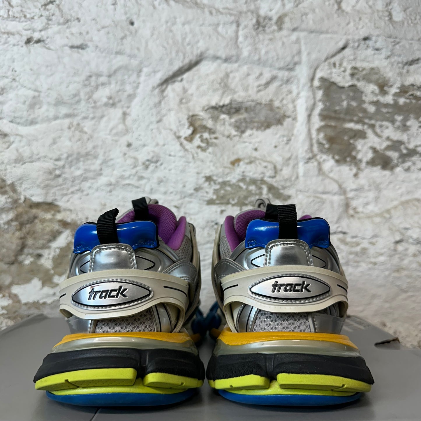 Balenciaga Track Runner Multicolor Silver Sneaker Sz 9 (42)