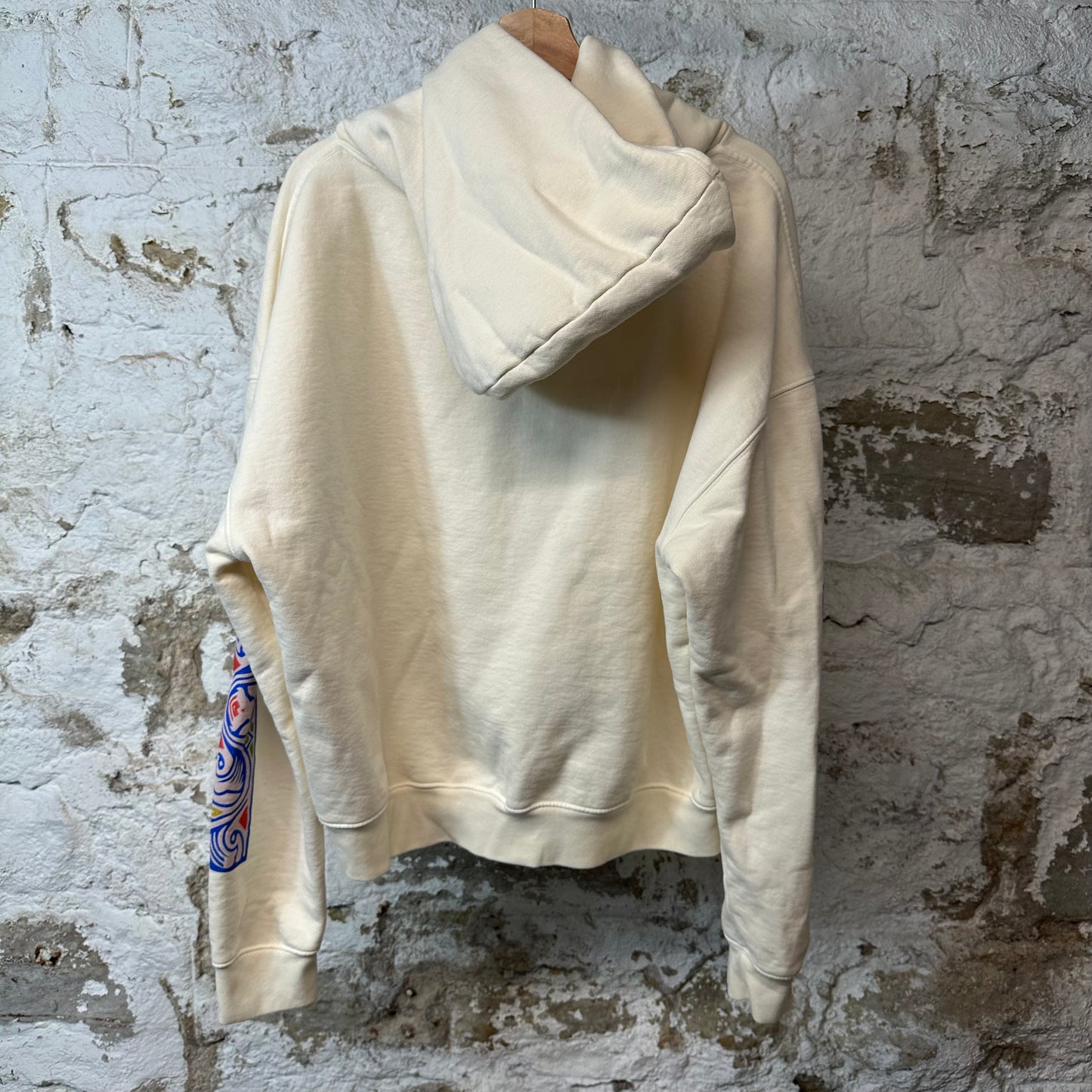 Rhude Hotel Rue Hoodie Cream Sz XL DS