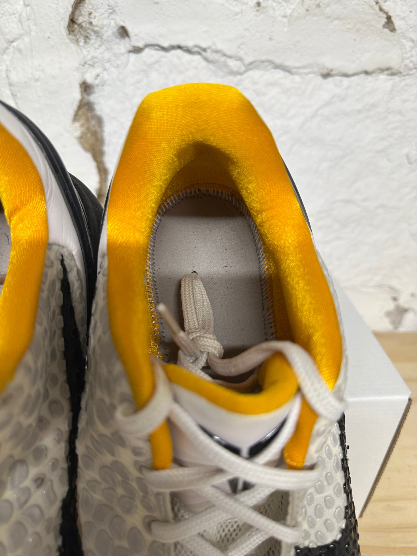 Nike Kobe 6 Protro White Del Sol Sz 15