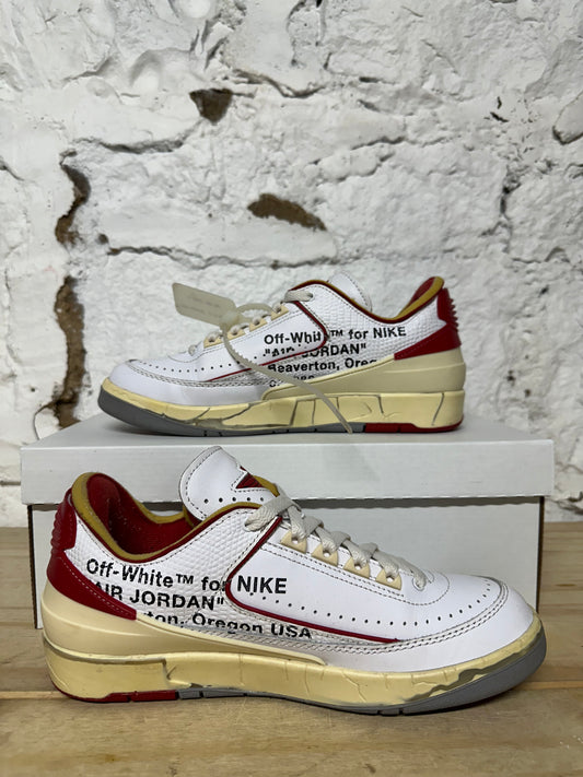Air Jordan 2 Low Off-White Chicago Sz 8