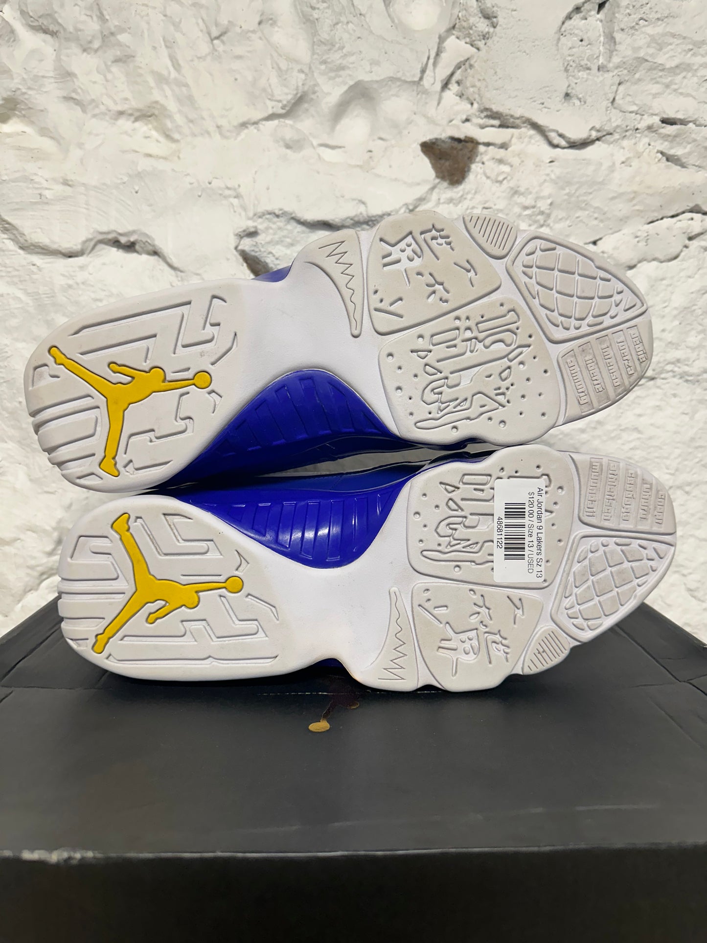 Air Jordan 9 Lakers Sz 13