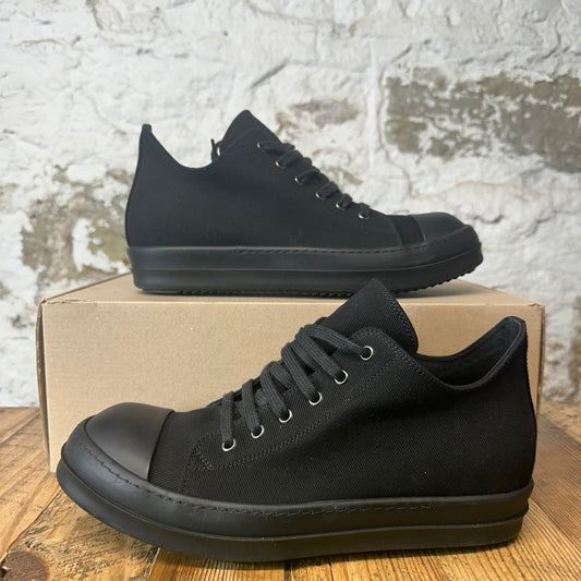 Rick Owens DRKSHDW Triple Black Sneaker Sz 9 (42)