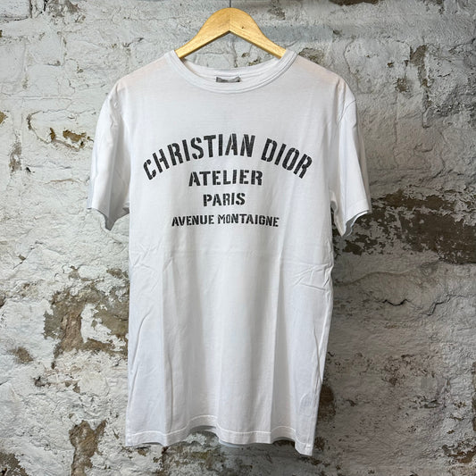 Dior Atelier Spellout T-shirt White Sz XS