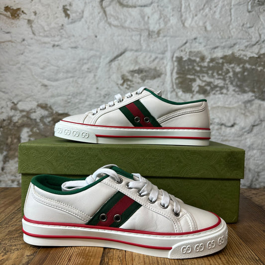 Gucci Tennis 1977 White Leather Sneaker Sz 4.5 (35.5)