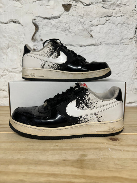 Nike Air Force 1 Low Black White Sz 10.5