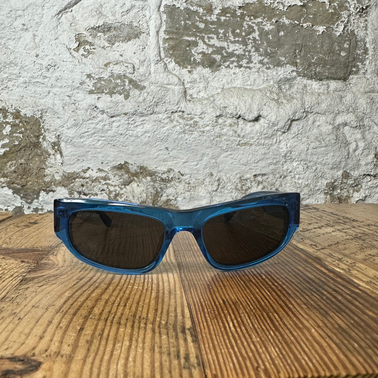 Balenciaga Everyday Blue Sunglasses W/ Case