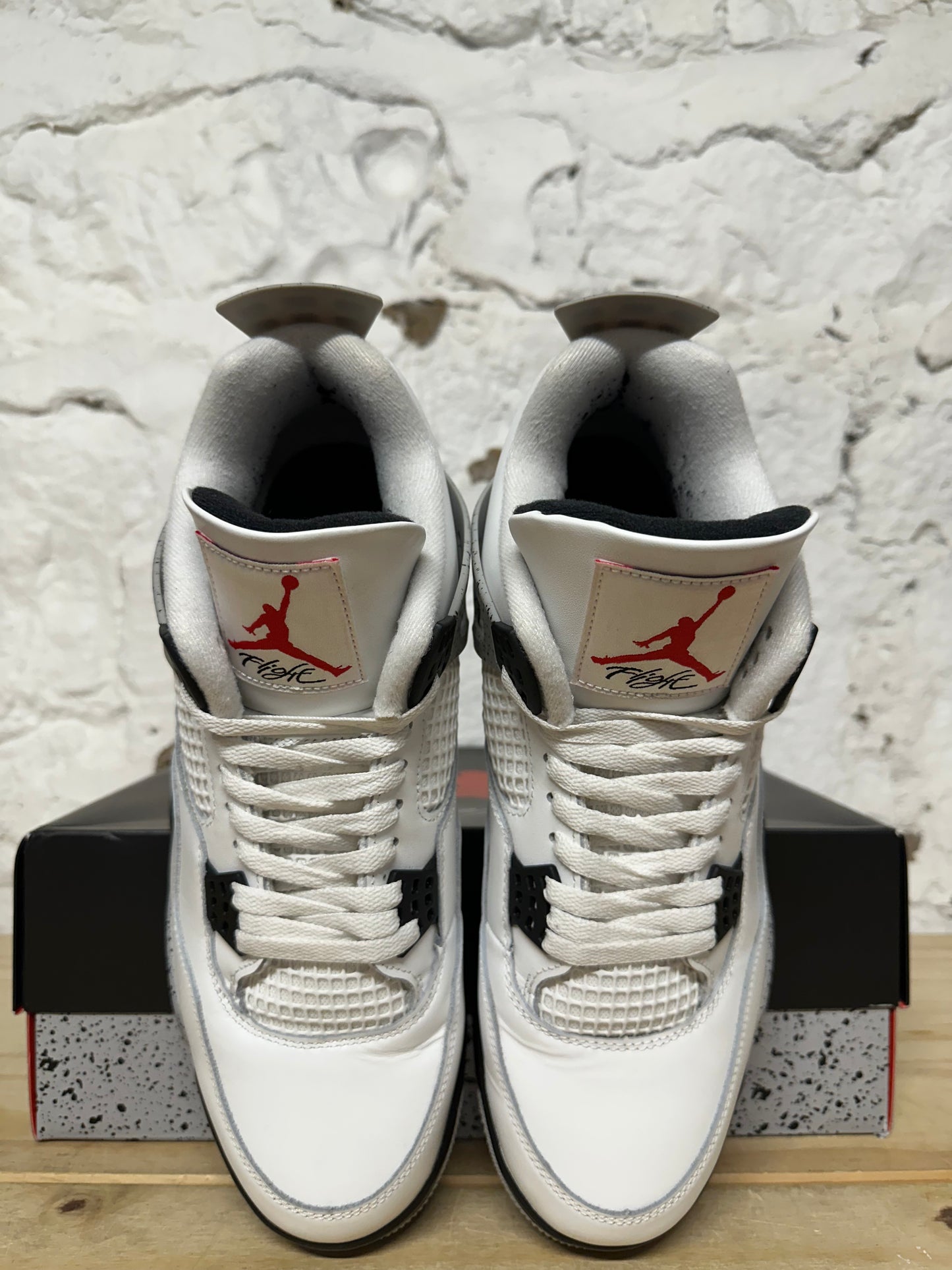 Air Jordan 4 White Cement Sz 12