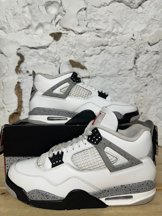 Air Jordan 4 White Cement Sz 10