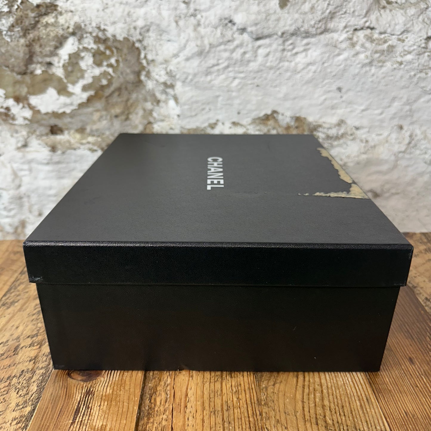 Chanel Gray CC Suede Cream White Sneaker Sz 5.5 (37.5)