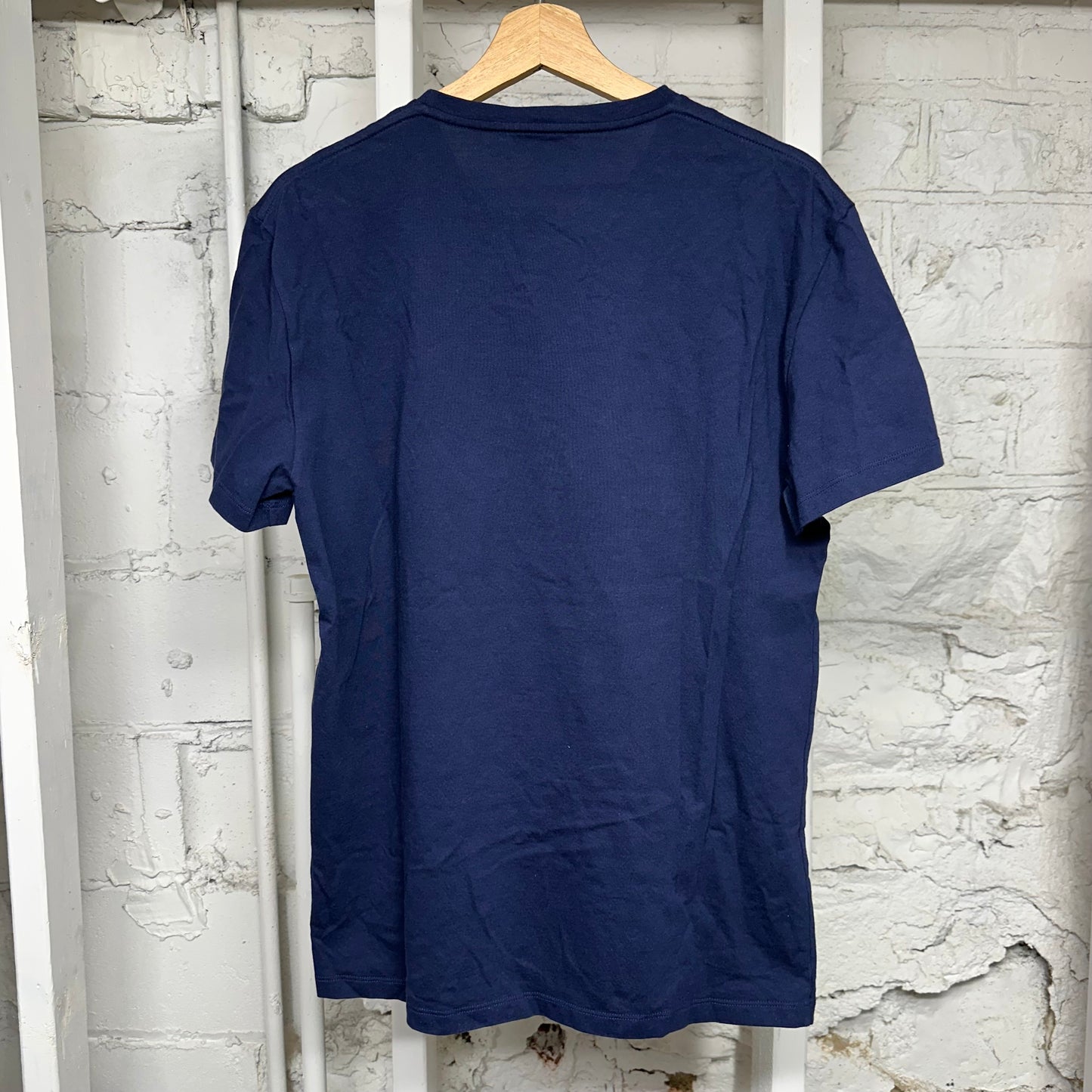 Alexander McQueen Navy Skull T-Shirt Sz L