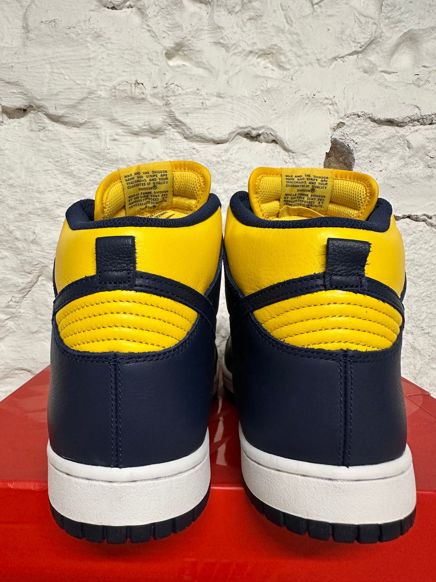 Nike Dunk High Michigan (2016) Sz 10.5