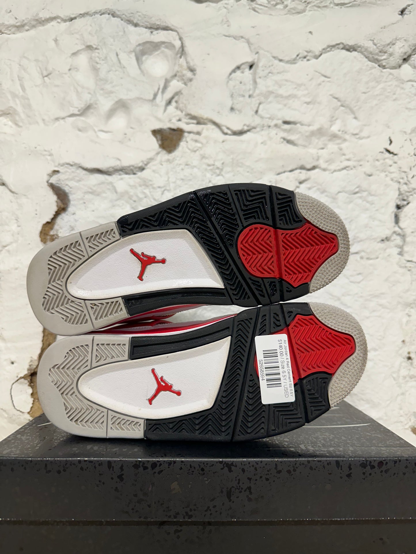 Air Jordan 4 Red Cement Sz 6.5Y