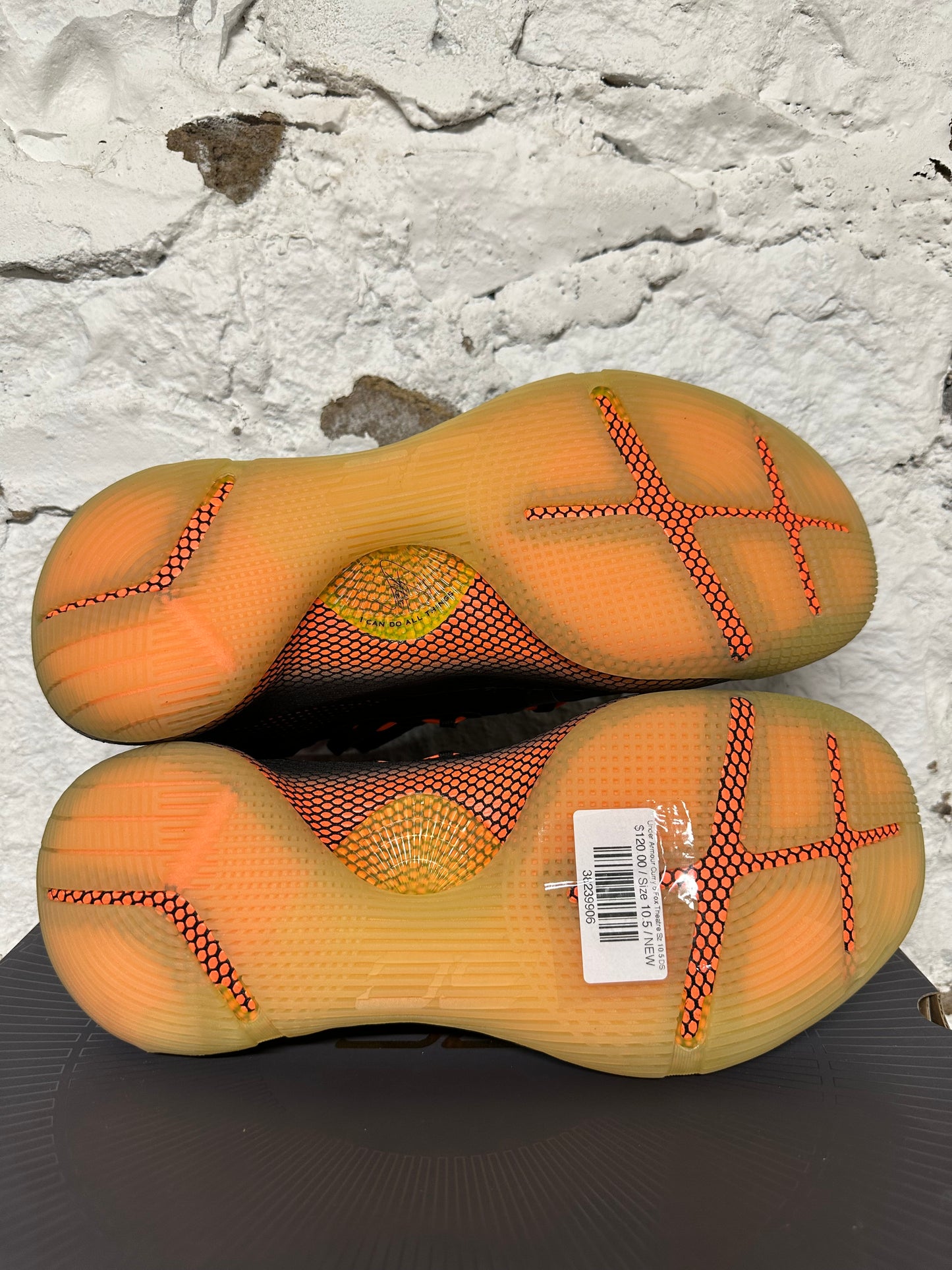 Under Armour Curry 6 Fox Theatre Sz 10.5 DS
