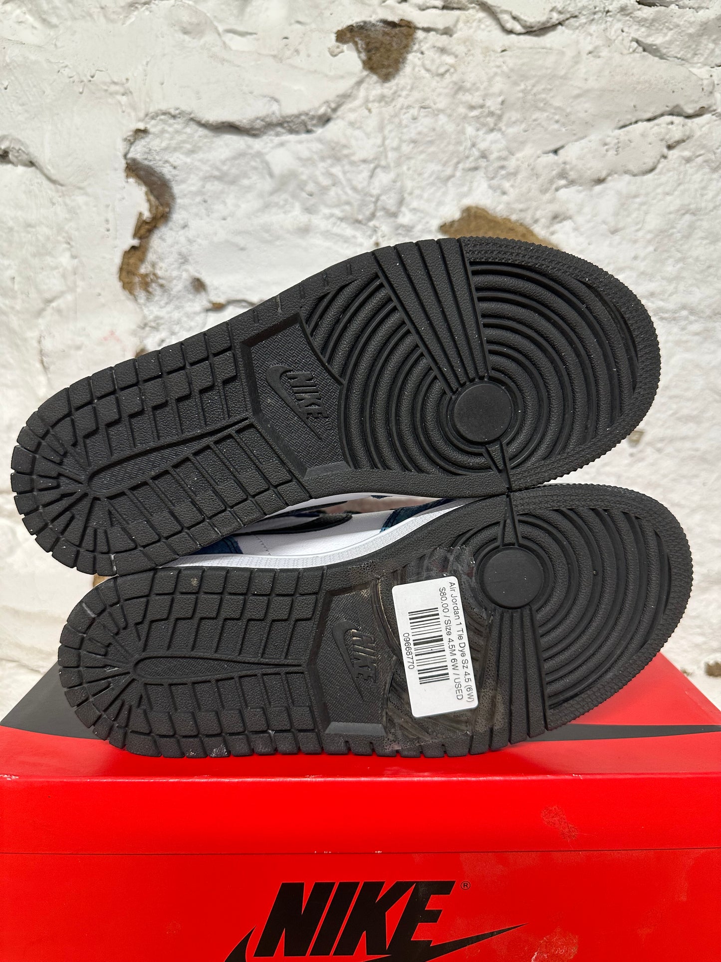 Air Jordan 1 High Tie Dye Sz 4.5 (6W)