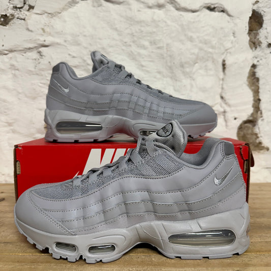 Nike Air Max 95 Big Bubble Wolf Grey Sz 8 DS