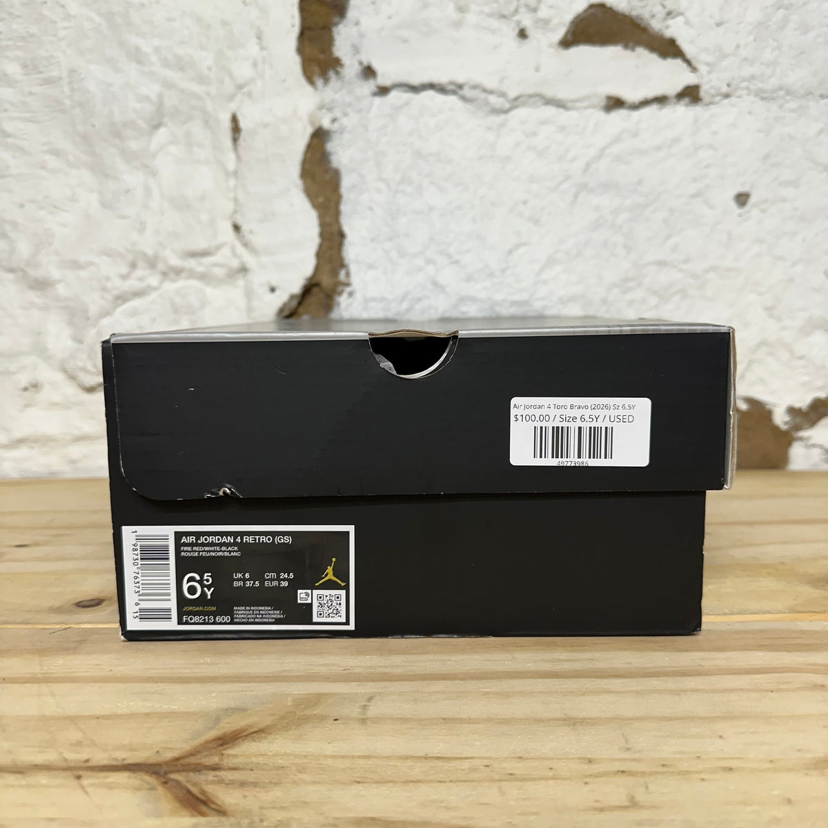 Air Jordan 4 Toro Bravo (2026) Sz 6.5Y