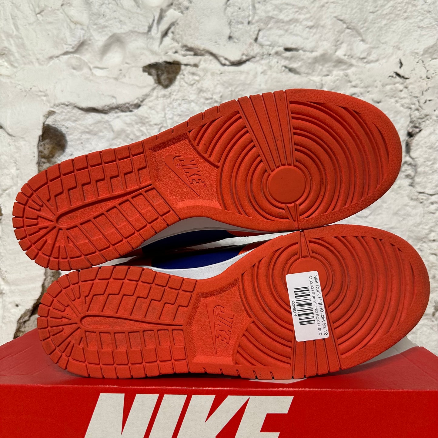 Nike Dunk High Knicks Sz 12