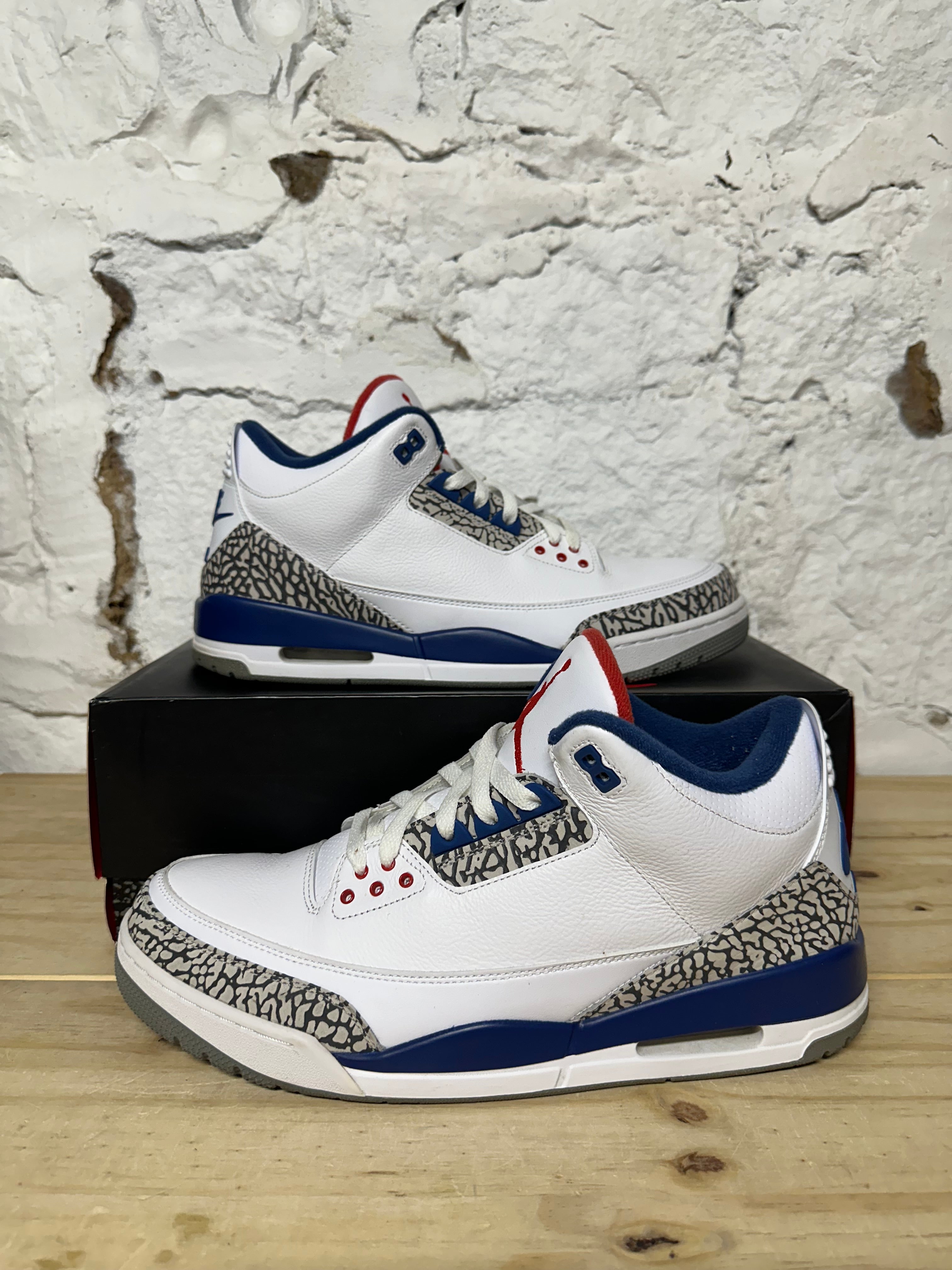 Air Jordan 3 True Blue Sz 13