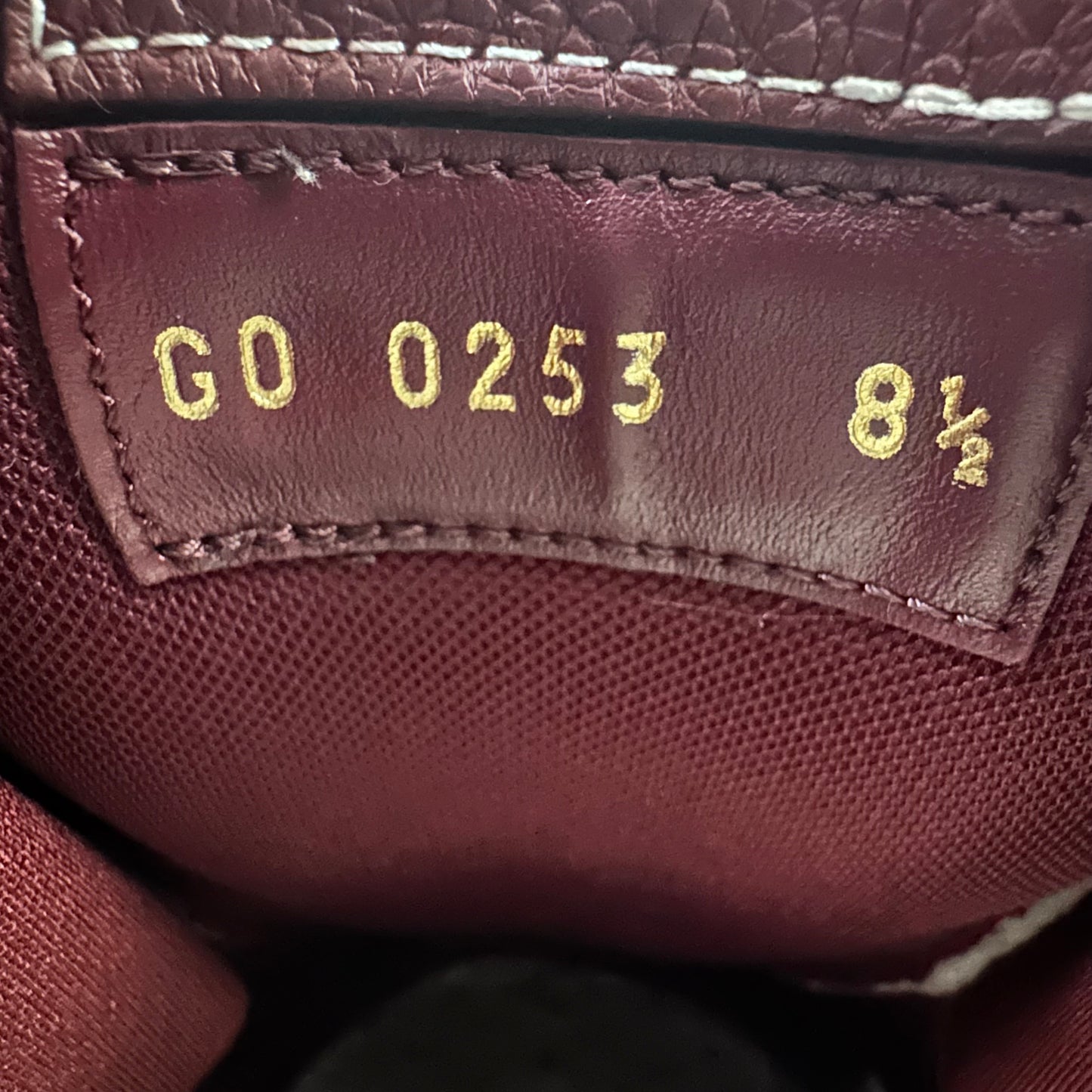 Louis Vuitton Maroon Skate Sneaker Sz 10 (8.5LV) No Box