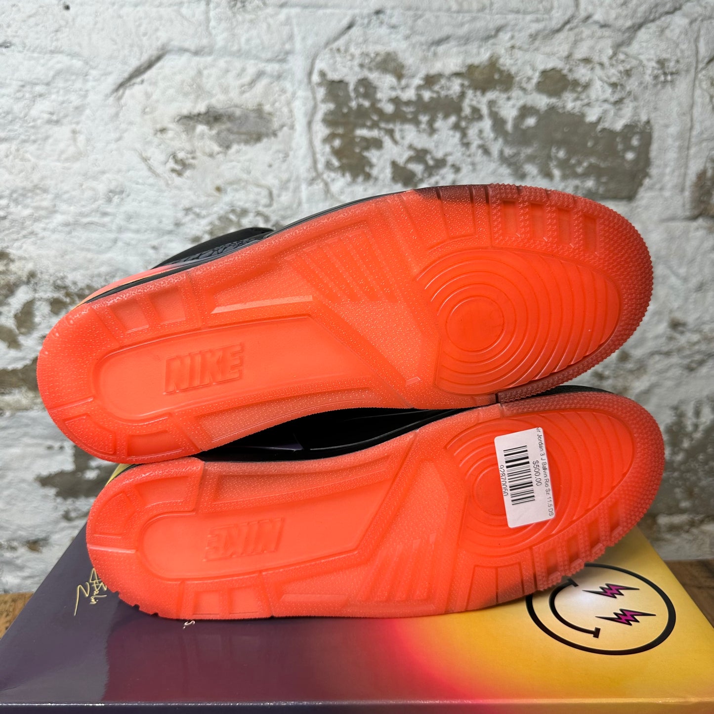 Air Jordan 3 J Balvin Rio Sz 11.5 DS