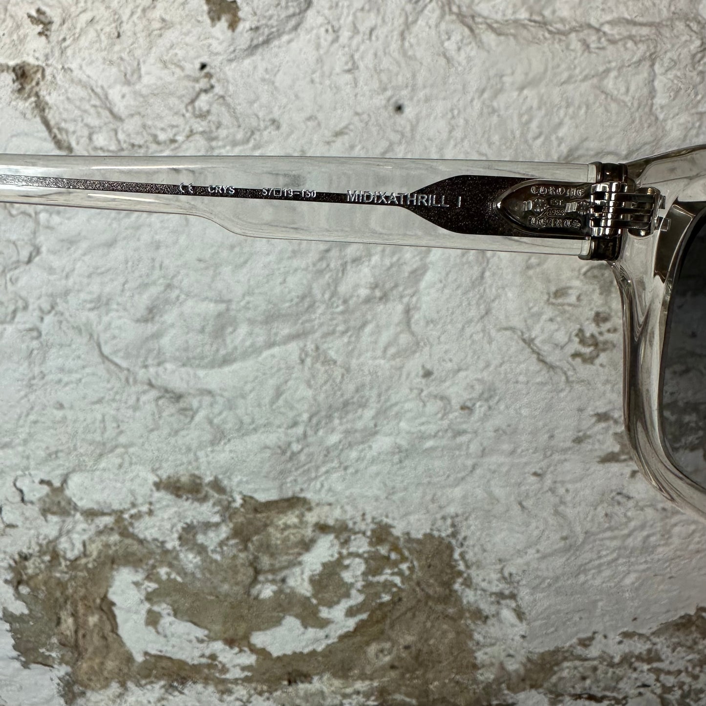 Chrome Hearts Midixathrill I Clear Sunglasses W/ Case