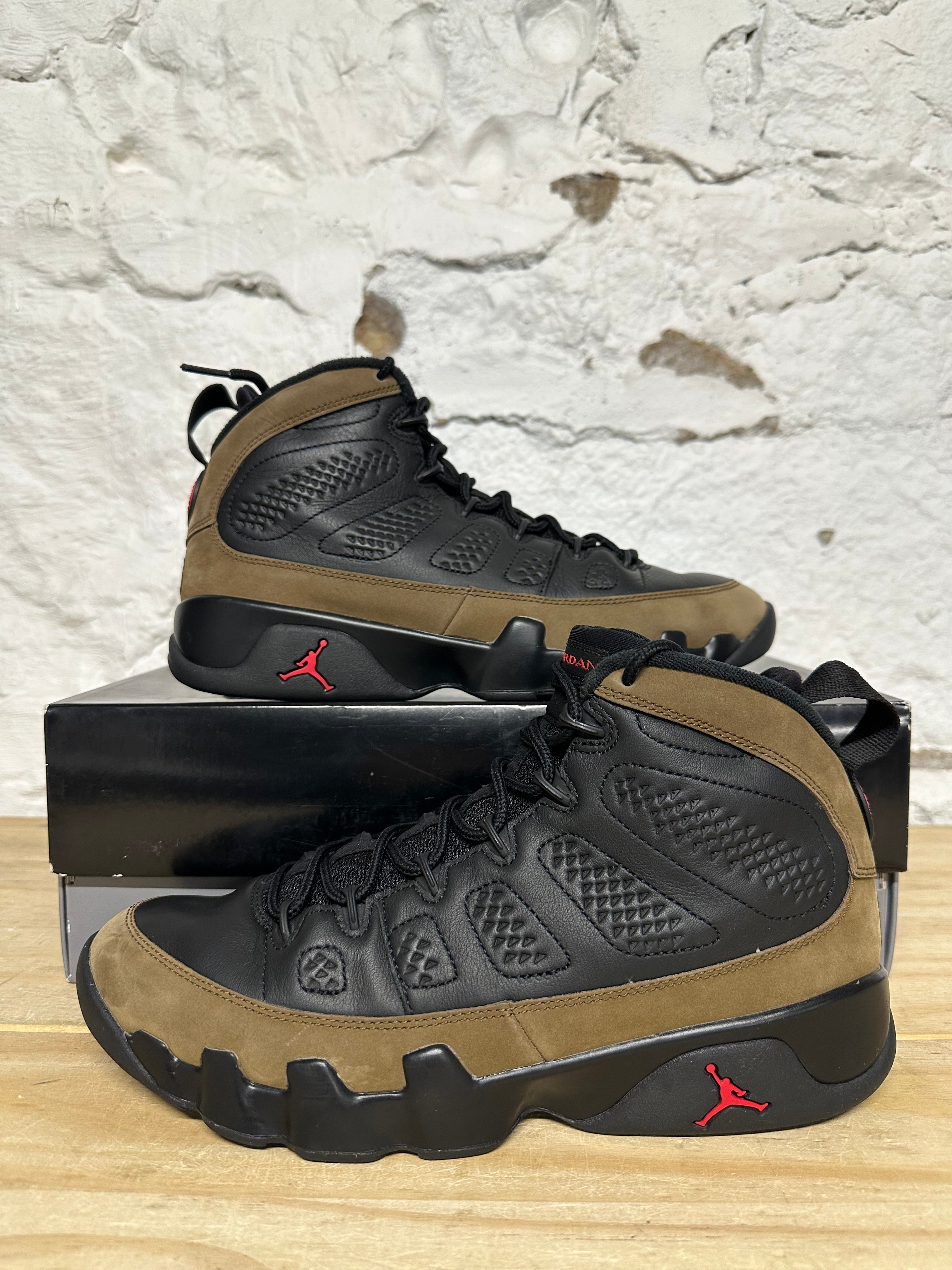 Air Jordan 9 Olive Sz 9