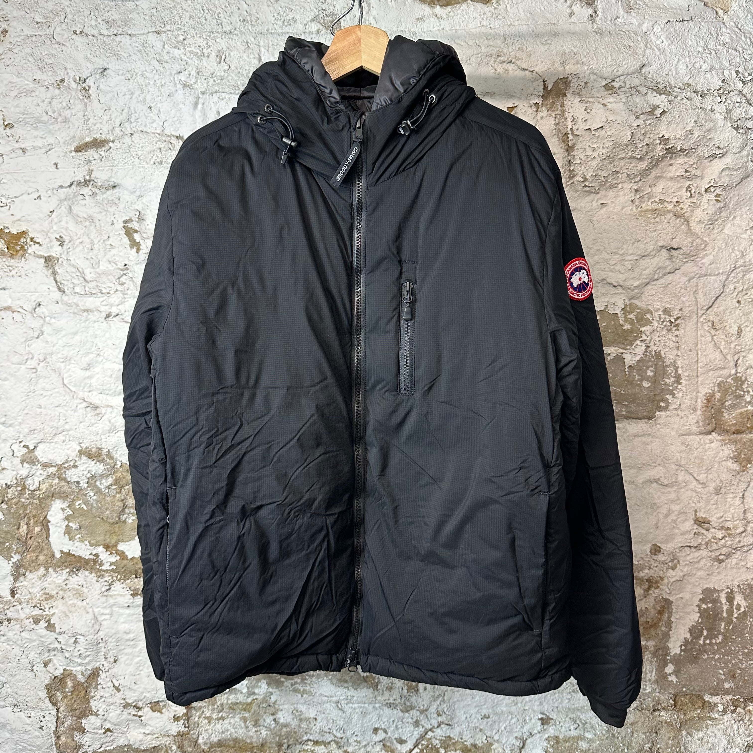 Canada Goose Lodge Black Padded Jacket Sz L
