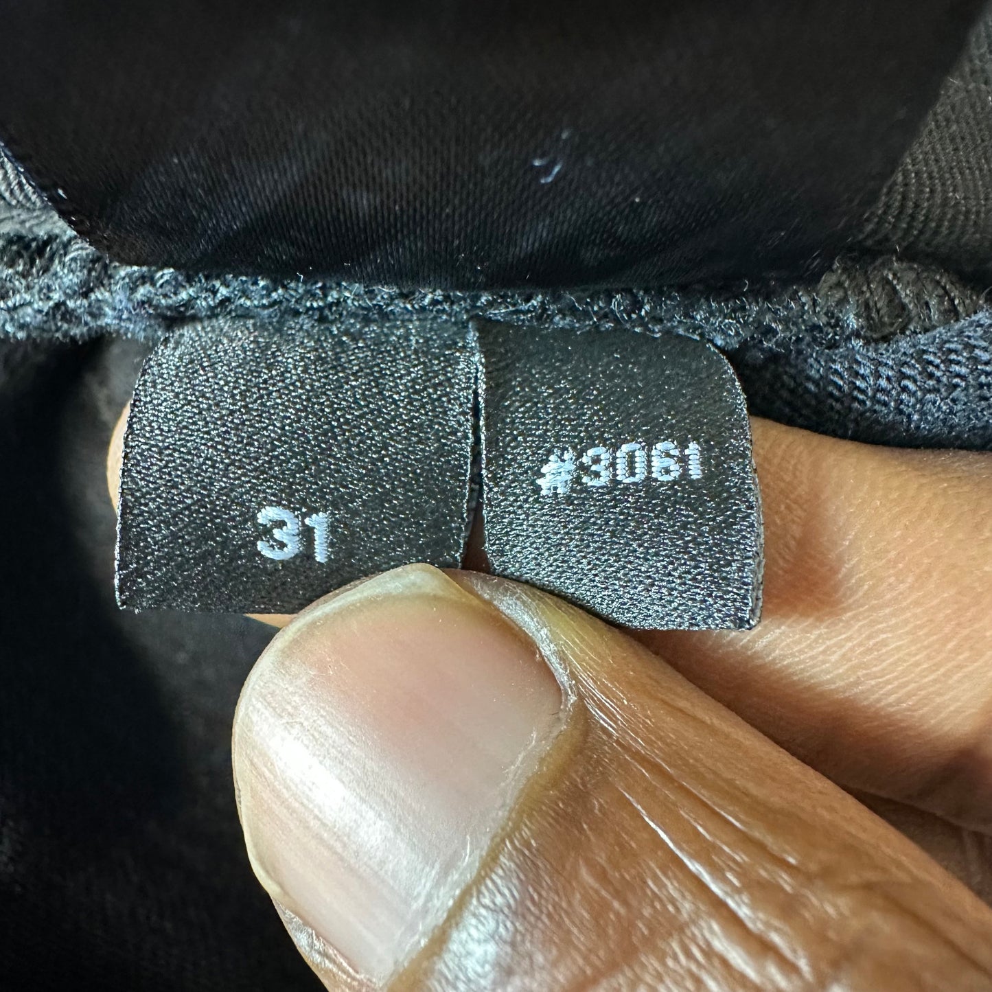 Amiri MA Drip Black Denim Jeans Sz 31