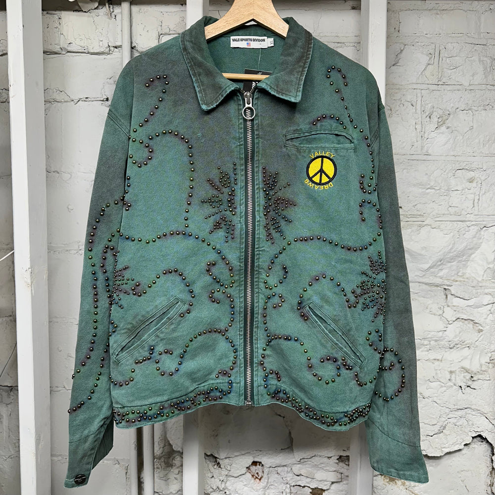Vale Paranoia Green Work Jacket Sz XL