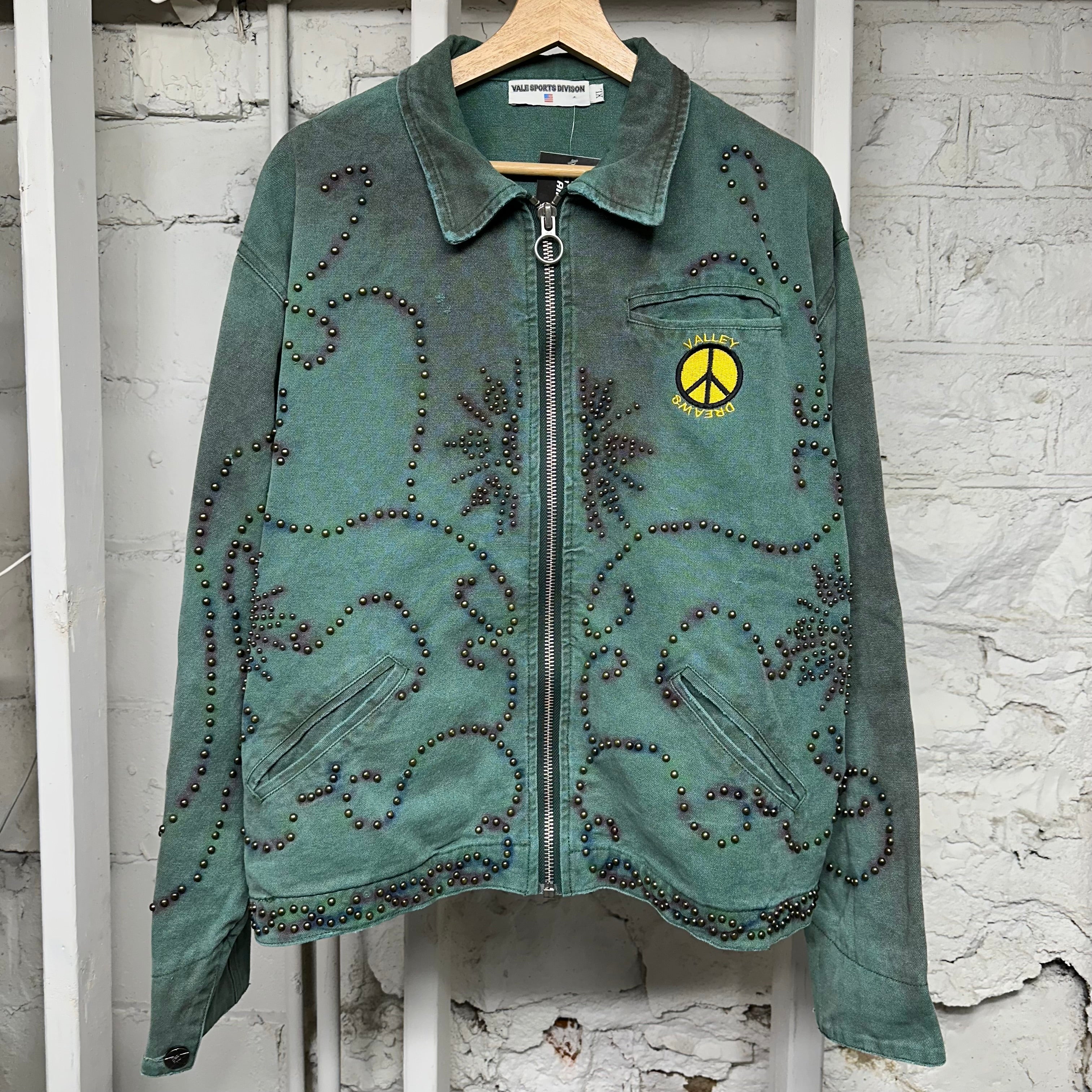 Vale Paranoia Green Work Jacket Sz XL