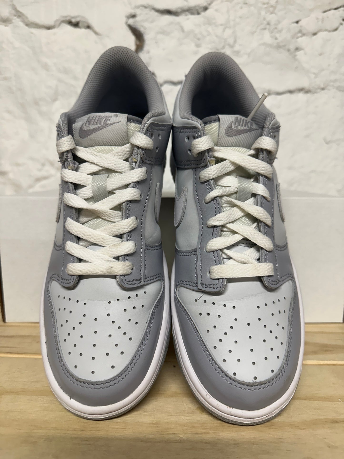 Nike Dunk Low Pure Platinum Sz 7Y