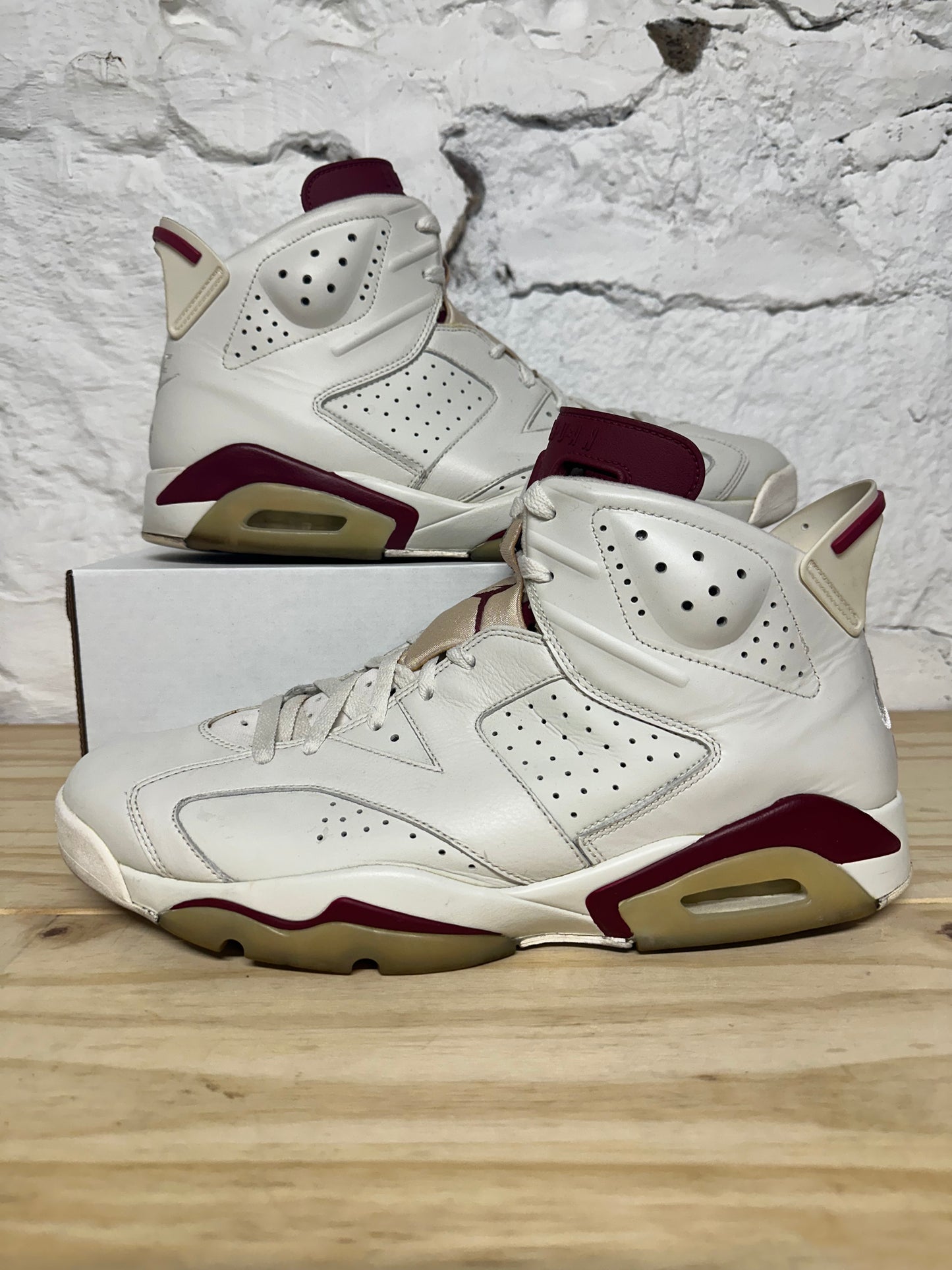 Air Jordan 6 Maroon Sz 14
