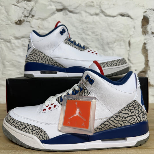 Air Jordan 3 True Blue (2016) Sz 11 DS