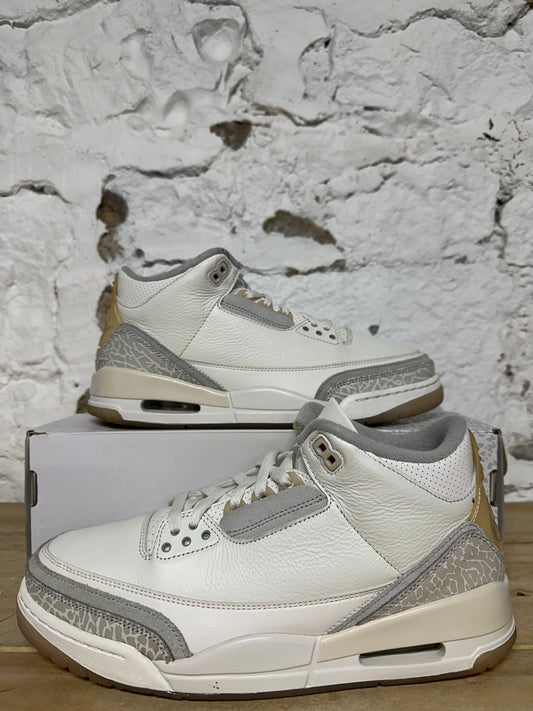 Air Jordan 3 Craft Ivory Sz 10