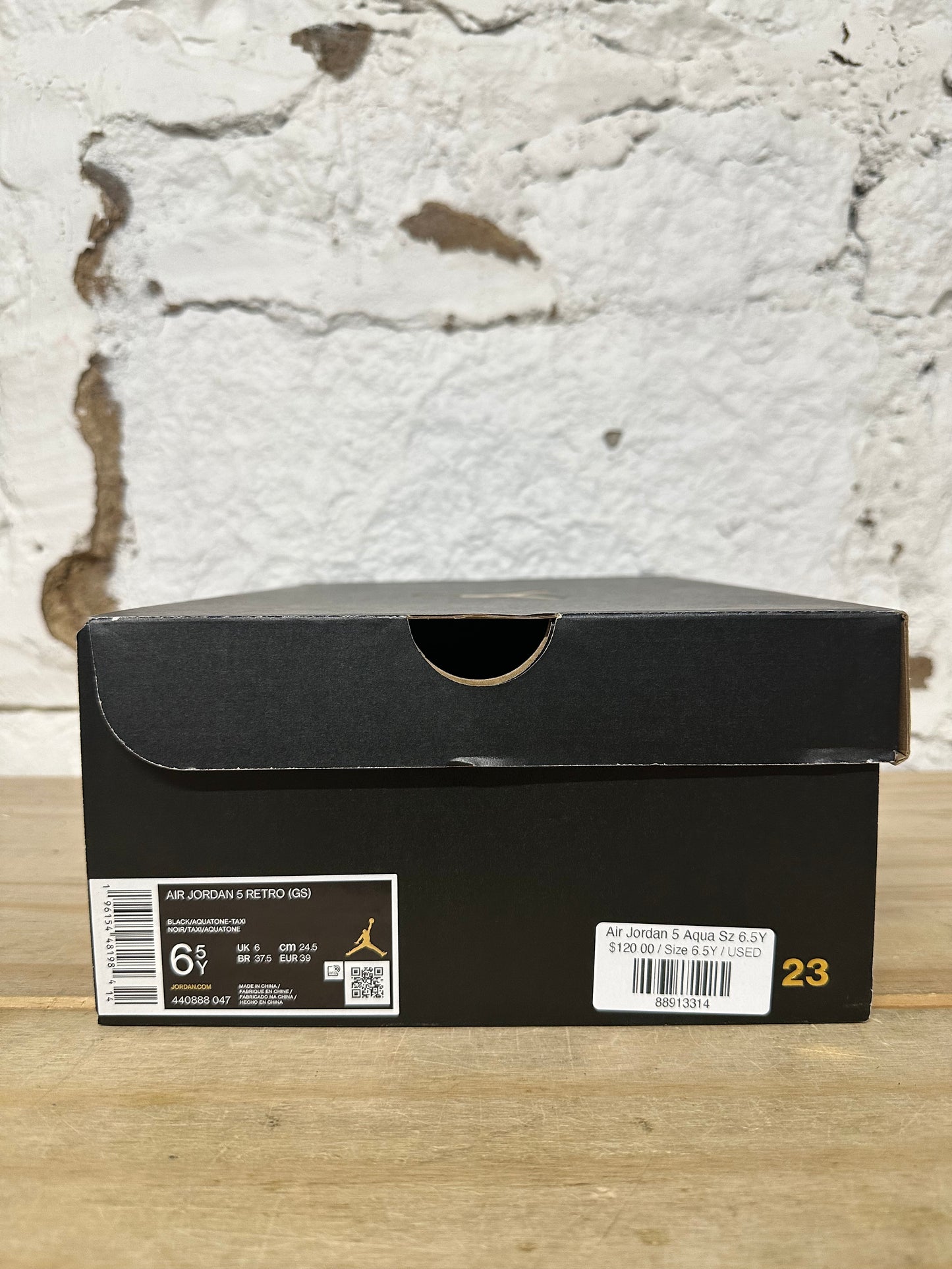 Air Jordan 5 Aqua Sz 6.5Y