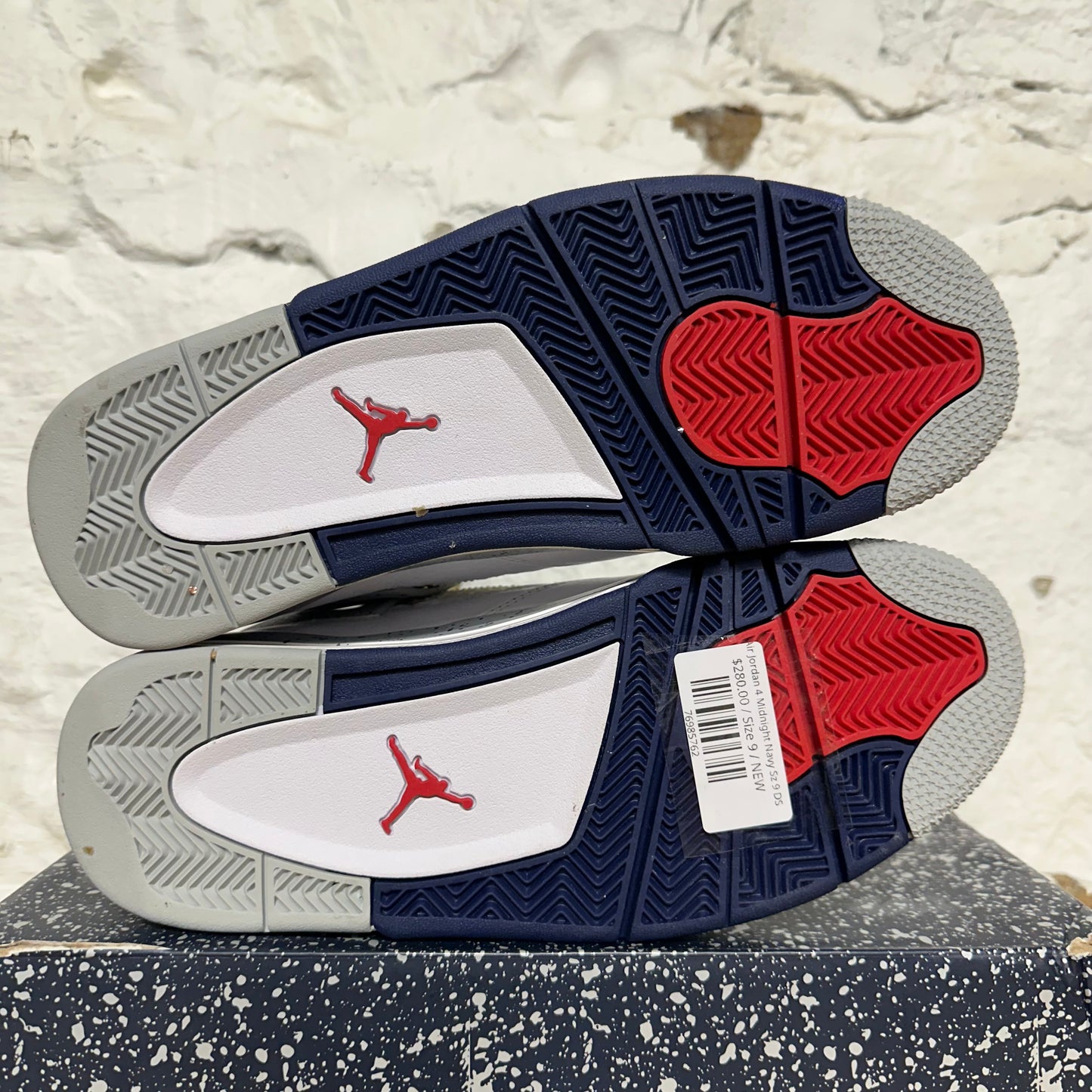 Air Jordan 4 Midnight Navy Sz 9 DS