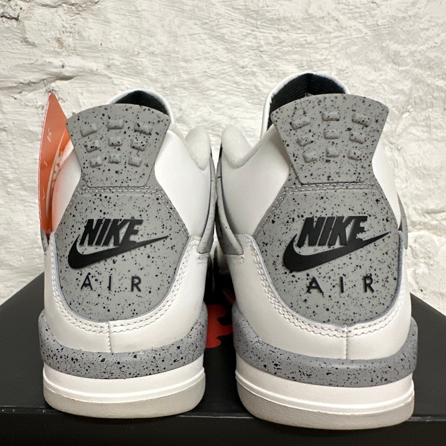 Air Jordan 4 White Cement Sz 6.5Y DS