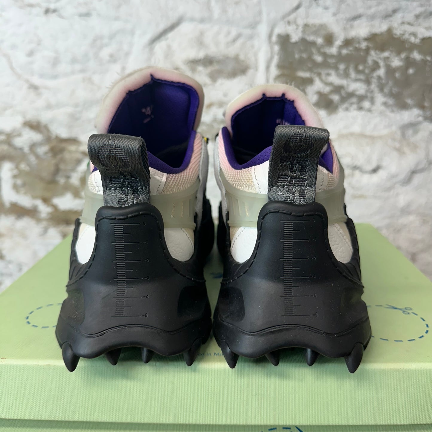 Off-White ODSY 1000 Green Black Sneaker Sz 7 (40)