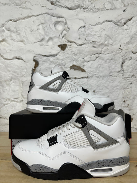 Air Jordan 4 White Cement Sz 12
