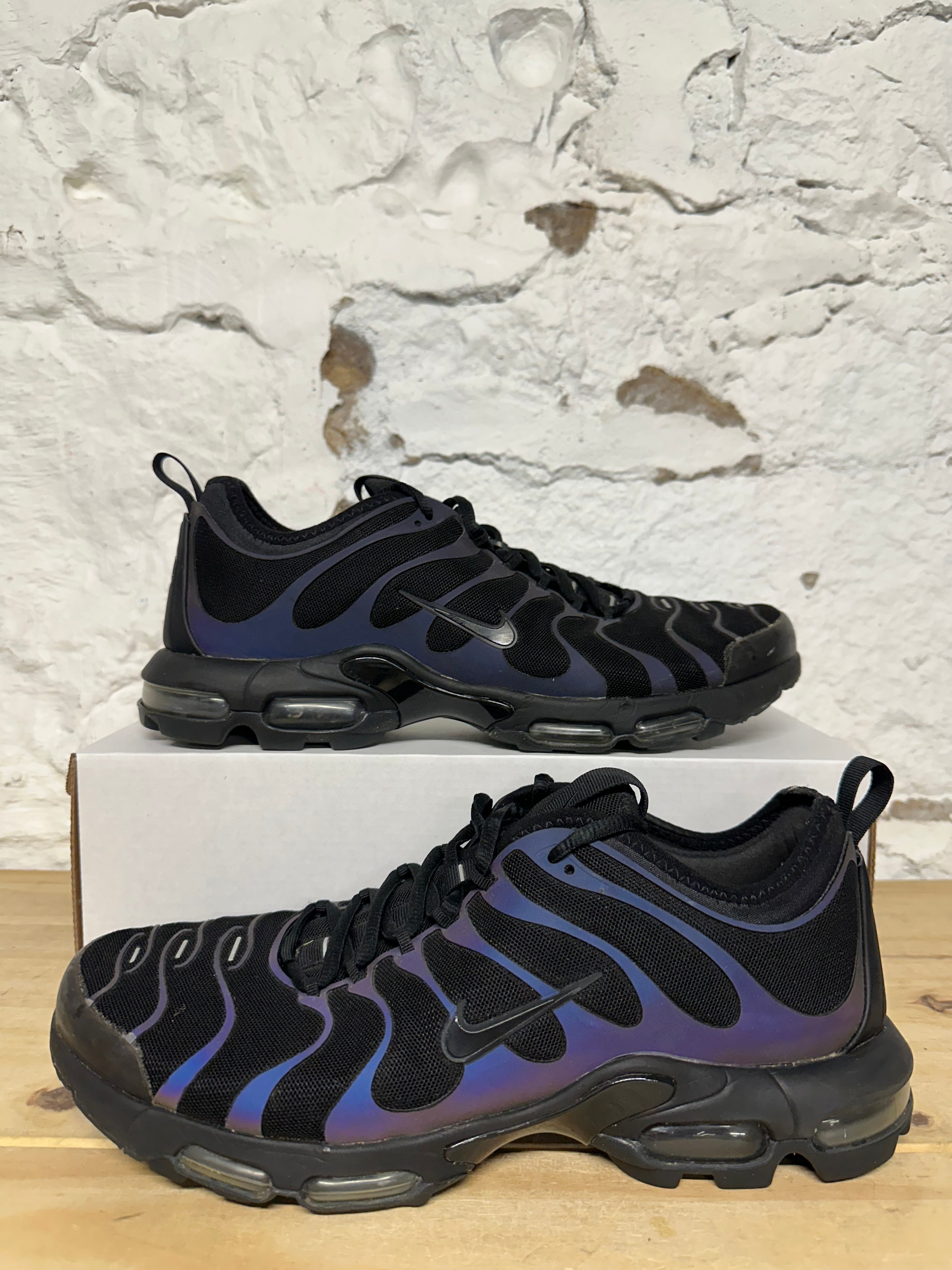 Nike Air Max Plus TN Ultra Triple Black Sz 12.5