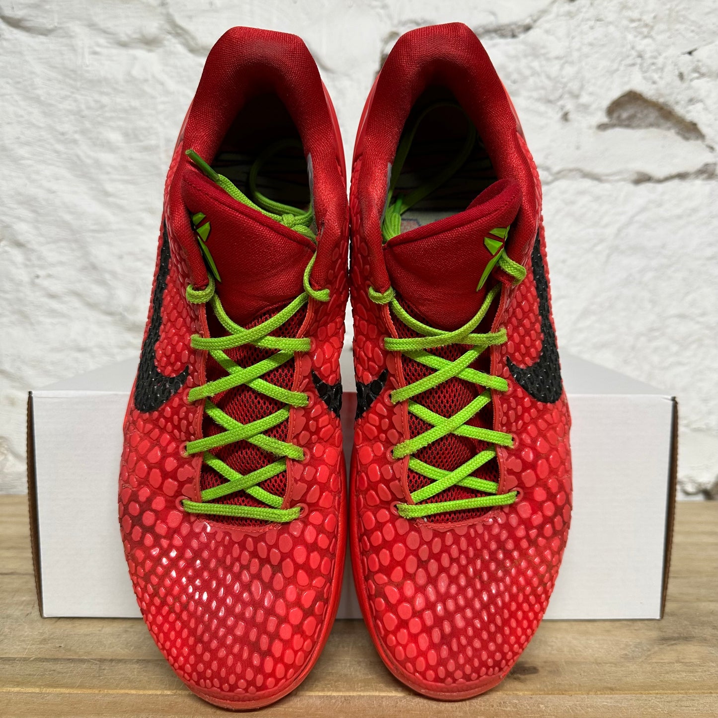 Nike Kobe 6 Protro Reverse Grinch Sz 10.5
