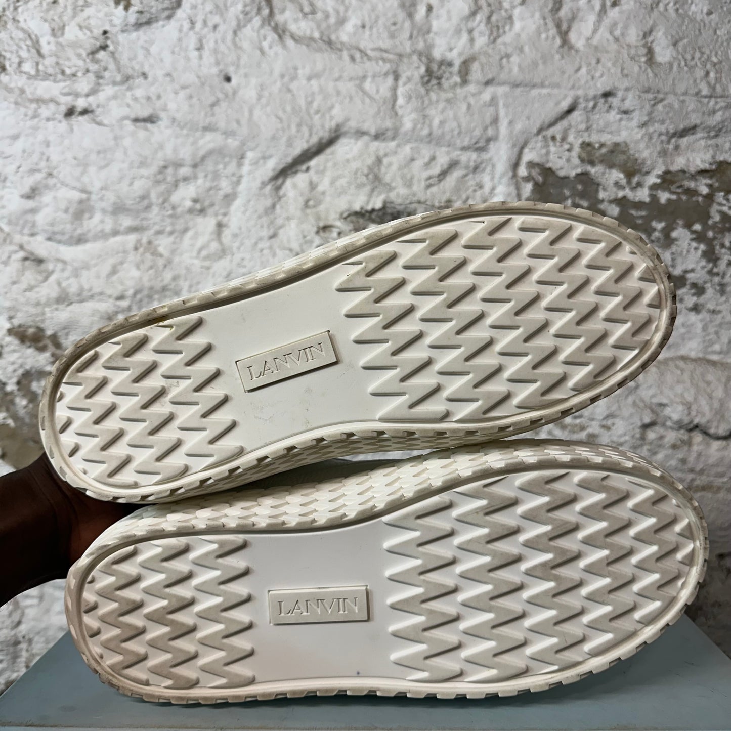 Lanvin Curbies 2 Low White Sneaker Sz 10 (43)