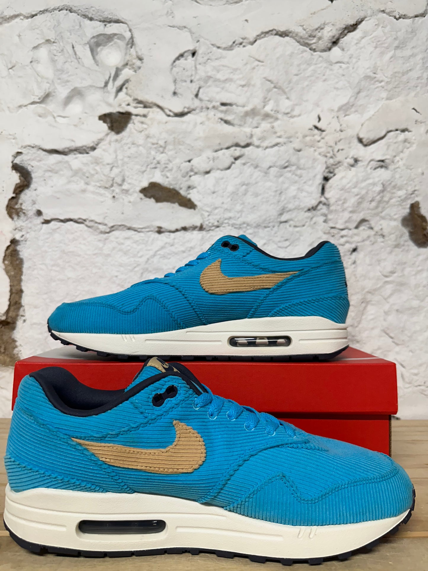 Nike Air Max 1 Corduroy Baltic Blue Sz 11